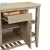 Import KVJ-7981 vintage console table dining room wood shutter sideboard from China