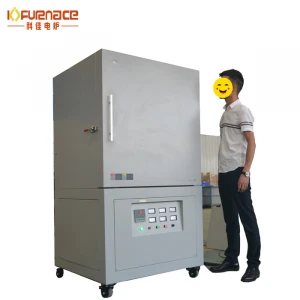 large chamber laboratory electric heat treatment muffle furnace / heat treatment kiln oven muffle furnace up to 1700c