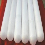 Large Diameter milky quartz glass pipe