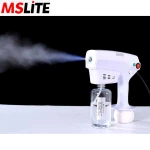 large power 1200w fogging machine atomizing sprayer blue light nano steam spray gun air cleaner