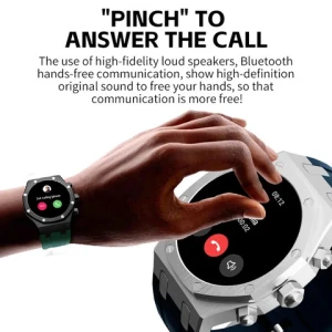 Large Screen Multifunctional Android Compatible WS-18 smartwatch business sports IP68 waterproof BT call sports smartwatch 2023
