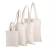 Import Large Size Natural Wholesale Canvas Totes Shopping bags With Logo Printing from China