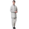 Large Size New Polyester Adult Islamic moroccan Mens Abaya Muslim Clothing Mens Ethnic