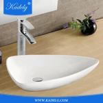 Large Triangle Shape Ceramic Bathroom Sinks