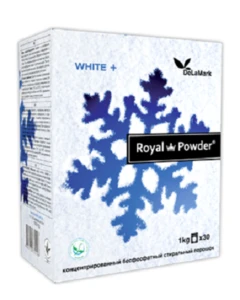 Laundry Detergent Royal Powder White, 1 kg