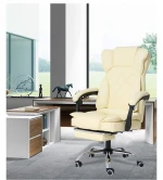 Leather Luxury High Back Ergonomic Recliner Swivel Executive comfortable office Chair