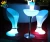 Import LED bar table illuminated Bar furniture light up bar high stools and chairs from China