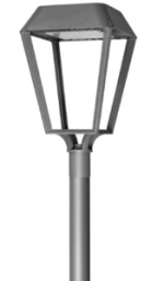 led dimmable modular garden landscape area parking lot street pillar lighting fixture sensor photocell post top pole yard light