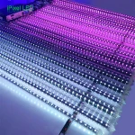Led pixel tube, 3d rgb led tube, ipixel led stage lighting