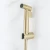 Import Leelongs Stainless Steel Golden Bidet Hand Bidet Shower Sprayer with Hanging Hook Holder from China