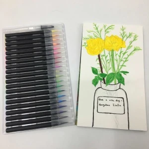 Lettering Water Color Set Watercolor Tip Paint Watercolor Brush Pen Set