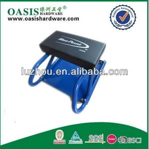 lifting car seat with square tray,stool,creeper,roller seat pneumatic sit on creeper auto repairing tool