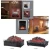 Import Linear Insert Realistic Fire Free Standing Electric Fireplace With Mechanical Control from China