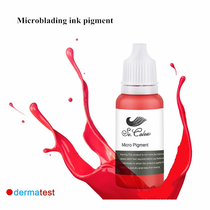 lip tattoo ink 15ml Permanent makeup tattoo Pigment ink For eyebrow,lips