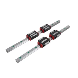 Long work life precision linear guide rail and slide block