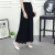 Import Loose Chiffon Casual Flared Cropped High Waist Pleated Wide Legged Pants Women Wide Leg Pants from China