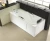 Import Low MOQ  whirlpool massage bathtub with four legs 2 person Japanese sex soaking jet Ofuro acrylic bath tubs for sale from China