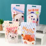 lower price in stock food mylar bags wholesale stand up compostable Gummy candy packaging mylar zipper bags