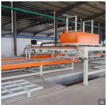 Magnesium oxide wall panel production line