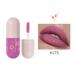Make Your Own Mini Pink Organic Lip Gloss Glitter High Quality Lipgloss