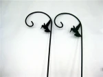 Manufacture Supply Wrought Iron Garden Decoration Shepherd Hooks