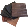 Manufacturer Wear-Resistant Piso De Bambu Strand Woven Tile Flooring for Courtyard Garden Park Seaside