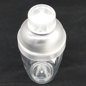 Manufacturers sell bar products cocktail shake pot transparent plastic wine shake