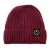Import Many colors rib knit custom beanie with woven label from China