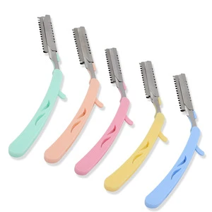 men safety hair remove folding razor blades with cheaper price