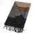 Import Men&#39;s Casual Tassel Scarves spot Wholesale US-Euro Yarn Dyed soft viscose scarfNew fashion British Stripe warm  man scarf from China
