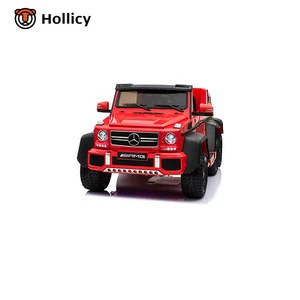 Mercedes Benz G63 license 12V battery operated  ride on cars for wholesale baby travel electric toy car for big kids to drive