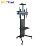 Metal Universal Plasma LCD Modern TV Stand tv mount trolley TV mobile cart