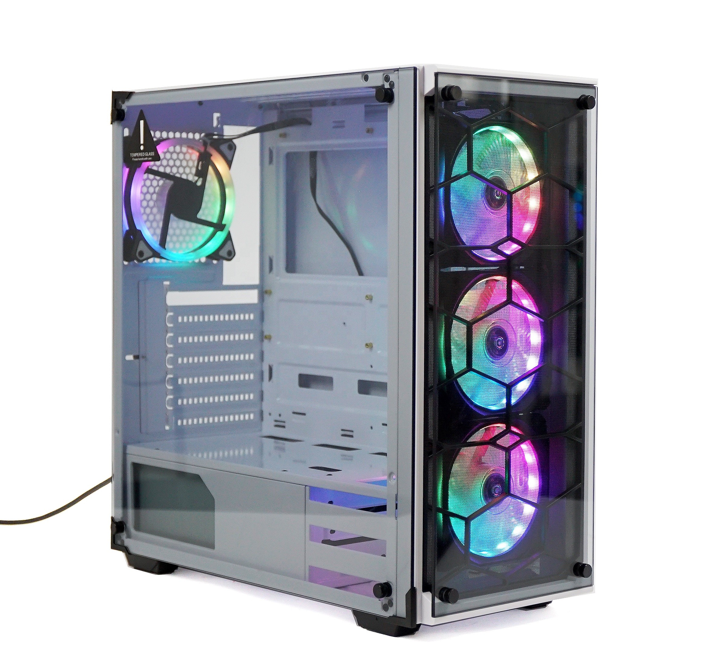 Micro Atx Rgb Case Buy Micro Atx Tempered Glass Rgb Gaming Computer Pc Case Usb 3.0 Mesh ...