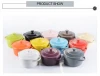 Mini ceramic soup pot casserole with several color