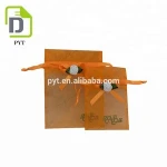 Mini drawstring gift organza bag for tea bags packaging materials