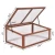 Import Mini Greenhouse Portable Wooden Frame Greenhouse With Lid Small Plant House from China