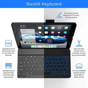mini keyboard wireless for iPad Keyboard Case for iPad 10.2  Pro 10.5 Air 10.5