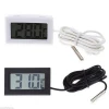 Mini LCD Indoor Convenient Electronic Digital Thermometer Fridge Freezer Temperature Meter Sensor With Waterproof probe