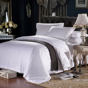Mix Order Gold Bed Runner Hotel Linen Plain White Quilt Cover Sheet Hotel Suite