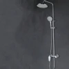Modern High Grade Bathroom Faucet Shower Set In Polished Chrome