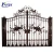 Import Modern home villa use cast iron/wrought iron 4x4 fence posts metal fence NTIF-022S from China