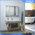 Import Modern Single Sink Cheap Stainless Steel Bathroom Vanity from China