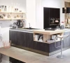 Modular Thermo Laminated Kitchen Pantry Cabinet Design