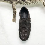 MOQ 1 PCS 2019 High quality genuine leather real 100% crocodile leather shoes men