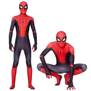 Movie Game Costume Parent-children Parallel Universe Black Spider Jumpsuit Adult Anime Cosplay Spiderman Halloween Costume