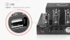 MS-10D MKII Hifi 2.0 Vaccum Tube Amplifier USB Home Audio Amplifier 25W*2 220v amplificador amp