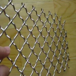 Multi application plain weave different type of wire mesh , Iron wire copper crimped wire mesh , Crimped wire mesh