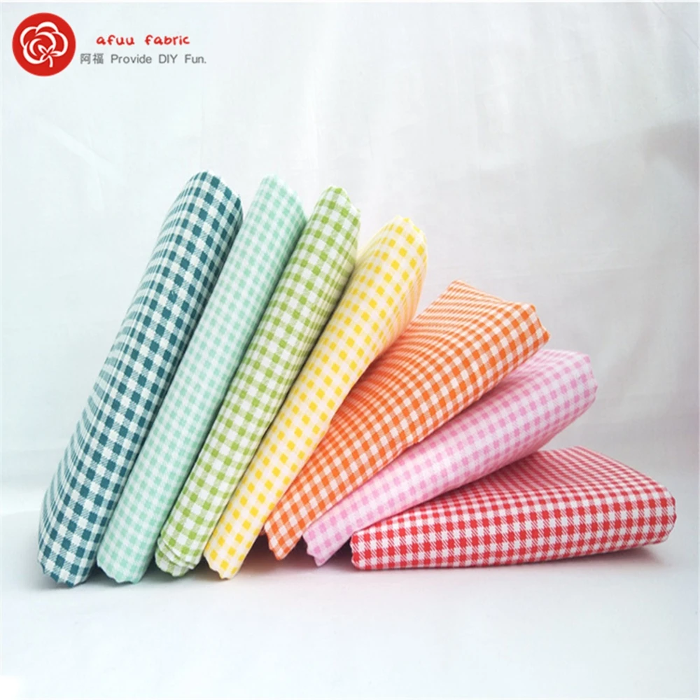 Multi-color 25*25cm 100%cotton Patchwork Material Printcloth Hometextile DIY Printcloth Fabric Quilting Rural Style Woven