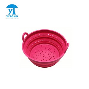 Multi-function Flexible Silicone basket/Washer/silicone strainer