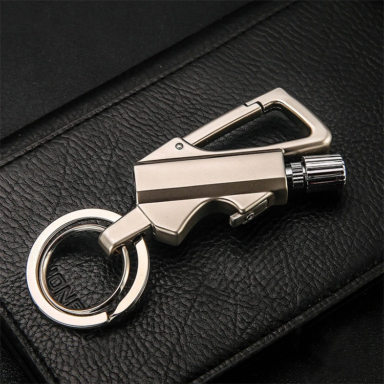 Multi Function safety lighter Rechargeable Gas Oil Lighter Holder Survival Camping Million Match custom torpedo match lighters